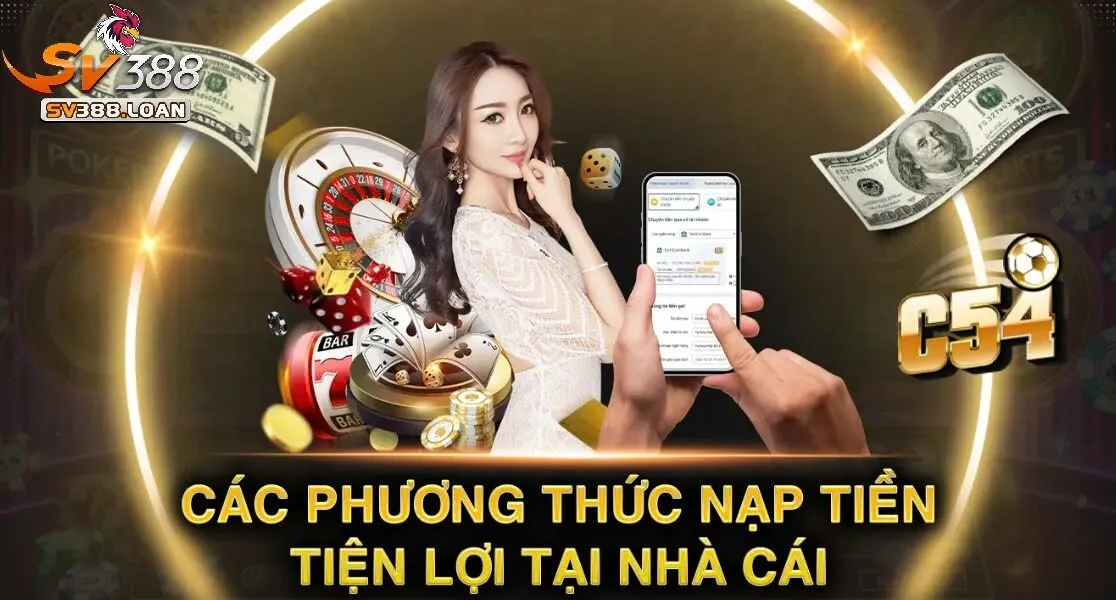 TRANG CHỦ 30 Hướng dẫn nạp tiền vào tài khoản Sv388